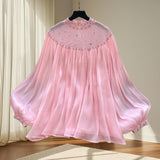 Korean Version Of The Design Of The Beautiful Flowers Fashion Tidlys Gentle Sweet Long-Sleeved Top Woman
