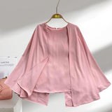 French Large-Size Women's Clothing Design Sense Of The Mantle Shirt Female Senior Sense Sister Wearing Temperament Spring Women's Top
