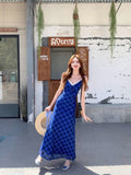 French Vintage Suspension Dress 2025 Summer New Fashion Spice Girl Design Slend Of Stupe