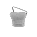 Chest Pads Can Be Removed Wearing Hanging Neck Sling Vest Hollow Shoulder Corset