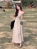 Ins Sexy Sling Pure French Sling Dress Summer Thin Holiday Beach Sling Dress Girl Trend