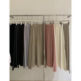 KANING Autumn Warm And Comfortable Knitted Skirt 2026 New Korean Edition Harvesting Skinny Mid-Dressed Skirt Woman