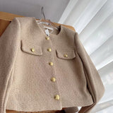Small Fragrant Wind Thick Coat Women's Spring And Autumn 2026 New French Short High-End Fried Street Temperament Top