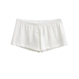 Ins Trend Sports Leisure Low-Waist Shorts Women's 2025 Thin Bow Bows With Broad-Legged Home Trousers