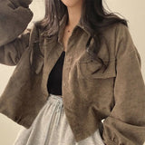 Short Coat Women's Spring And Autumn New Cardigan Korean Version Of The Wick Design Sense Small Chic Black Top
