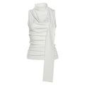 French Temperament Pure Windy Sexy V-Necked Sling Vest Women's Spring And Summer New Slimming Short Top