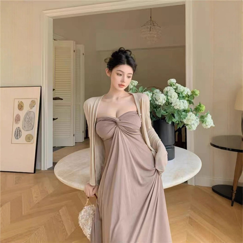 Pure Desire Gentle Wind Kinetic Body Tective Chest Lanky Long-Sleeved Sunscreen Shirt