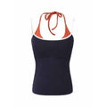 Sexy Babes Splicing Fake Two Sling Vest Women Summer New Slimming Short Umbilly Clad Blouse