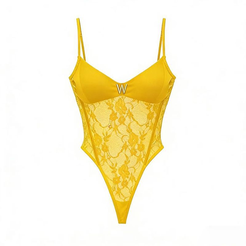 High-Level Temperament Yellow Sling Joint Women Summer New Slimming With Niche Vest Top Tide