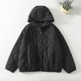 Real Shooting 2026 New Cotton Warm Hooded Cotton Clothes Loose Autumn And Winter Cotton Cotton Retro Short Cotton Coat