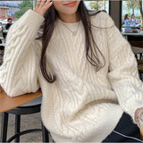Kaning Loose Gentle Leprosy T-Shirt For Women's Autumn And Winter 2026 New Thick Soft Tidly Knitted